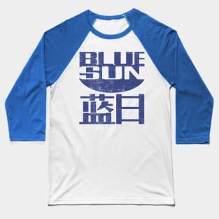 Blue Sun Logo Baseball T-Shirt